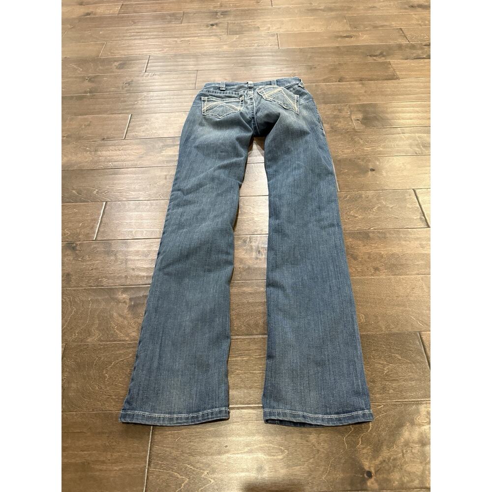 Ariat Real Denim Womens Blue Denim Low Rise Casual Jeans Size 26L *Flaws* - Picture 3 of 13